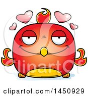 Poster, Art Print Of Cartoon Loving Phoenix Character Mascot