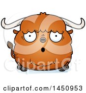 Poster, Art Print Of Cartoon Surprised Ox Character Mascot
