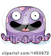 Clipart Graphic Of A Cartoon Happy Octopus Character Mascot Royalty Free Vector Illustration by Cory Thoman