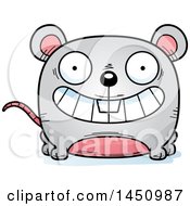 Clipart Graphic Of A Cartoon Grinning Mouse Character Mascot Royalty Free Vector Illustration