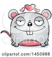 Clipart Graphic Of A Cartoon Loving Mouse Character Mascot Royalty Free Vector Illustration