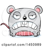 Clipart Graphic Of A Cartoon Mad Mouse Character Mascot Royalty Free Vector Illustration