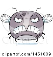 Poster, Art Print Of Cartoon Mad Mosquito Character Mascot