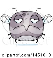 Poster, Art Print Of Cartoon Sad Mosquito Character Mascot