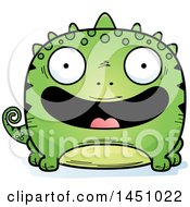 Poster, Art Print Of Cartoon Happy Lizard Character Mascot