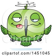 Poster, Art Print Of Cartoon Drunk Hummingbird Character Mascot