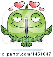 Clipart Graphic Of A Cartoon Loving Hummingbird Character Mascot Royalty Free Vector Illustration by Cory Thoman