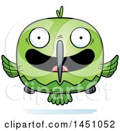 Poster, Art Print Of Cartoon Happy Hummingbird Character Mascot