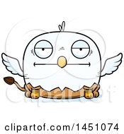 Clipart Graphic Of A Cartoon Bored Griffin Character Mascot Royalty Free Vector Illustration by Cory Thoman