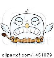 Clipart Graphic Of A Cartoon Mad Griffin Character Mascot Royalty Free Vector Illustration by Cory Thoman