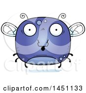 Poster, Art Print Of Cartoon Surprised Fly Character Mascot