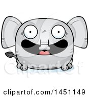 Poster, Art Print Of Cartoon Happy Elephant Character Mascot