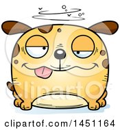 Poster, Art Print Of Cartoon Drunk Dog Character Mascot