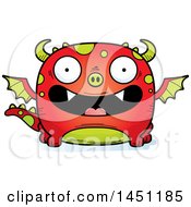 Poster, Art Print Of Cartoon Happy Dragon Character Mascot
