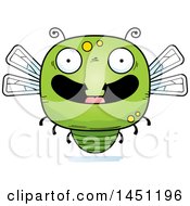 Poster, Art Print Of Cartoon Happy Dragonfly Character Mascot