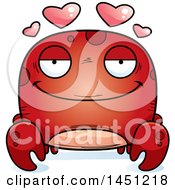 Poster, Art Print Of Cartoon Loving Crab Character Mascot
