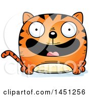Poster, Art Print Of Cartoon Happy Tabby Cat Character Mascot