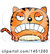 Poster, Art Print Of Cartoon Mad Tabby Cat Character Mascot