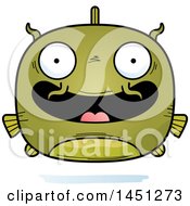 Poster, Art Print Of Cartoon Happy Catfish Character Mascot
