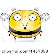 Poster, Art Print Of Cartoon Surprised Bee Character Mascot