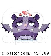 Poster, Art Print Of Cartoon Loving Flying Bat Character Mascot