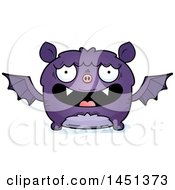 Poster, Art Print Of Cartoon Happy Flying Bat Character Mascot