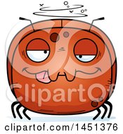 Clipart Graphic Of A Cartoon Drunk Ant Character Mascot Royalty Free Vector Illustration