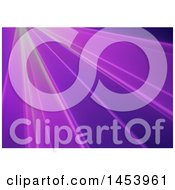 Clipart Of A Purple Rays Background Royalty Free Vector Illustration