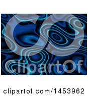 Poster, Art Print Of Blue Magical Abstract Background