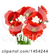 Poster, Art Print Of Red Poppies