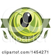 Clipart Graphic Of A Black Olives Design Royalty Free Vector Illustration by Vector Tradition SM