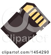 Clipart Graphic Of A Flash Card Royalty Free Vector Illustration
