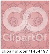 Poster, Art Print Of Vintage Pink Floral Pattern Background