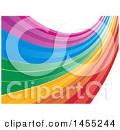 Poster, Art Print Of Colorful Rainbow Swoosh Background