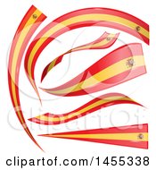 Poster, Art Print Of Spanish Flag Banner Design Elements