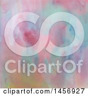 Clipart Of A Grungy Watercolor Background Royalty Free Illustration