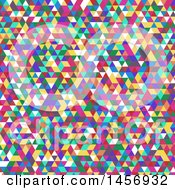Poster, Art Print Of Colorful Triangle Background