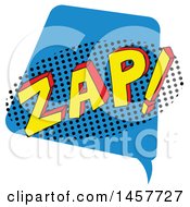 Poster, Art Print Of Comic Styled Pop Art Zap Sound Bubble