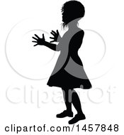 Poster, Art Print Of Black Silhouetted Girl