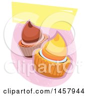 Poster, Art Print Of Cupcake Logo Or Label