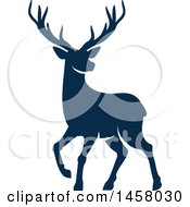 Poster, Art Print Of Blue Alert Buck Deer