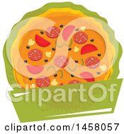 Poster, Art Print Of Pizza Design