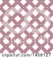 Clipart Of A Diamond Pattern Background Royalty Free Vector Illustration