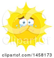 Poster, Art Print Of Crying Sun Mascot