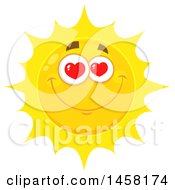 Poster, Art Print Of Loving Sun Mascot