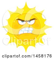 Poster, Art Print Of Mean Sun Mascot