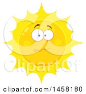 Poster, Art Print Of Stressed Sun Mascot