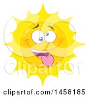Poster, Art Print Of Silly Sun Mascot