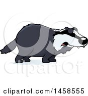 Poster, Art Print Of Howling Badger