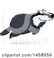 Poster, Art Print Of Happy Badger Jumping